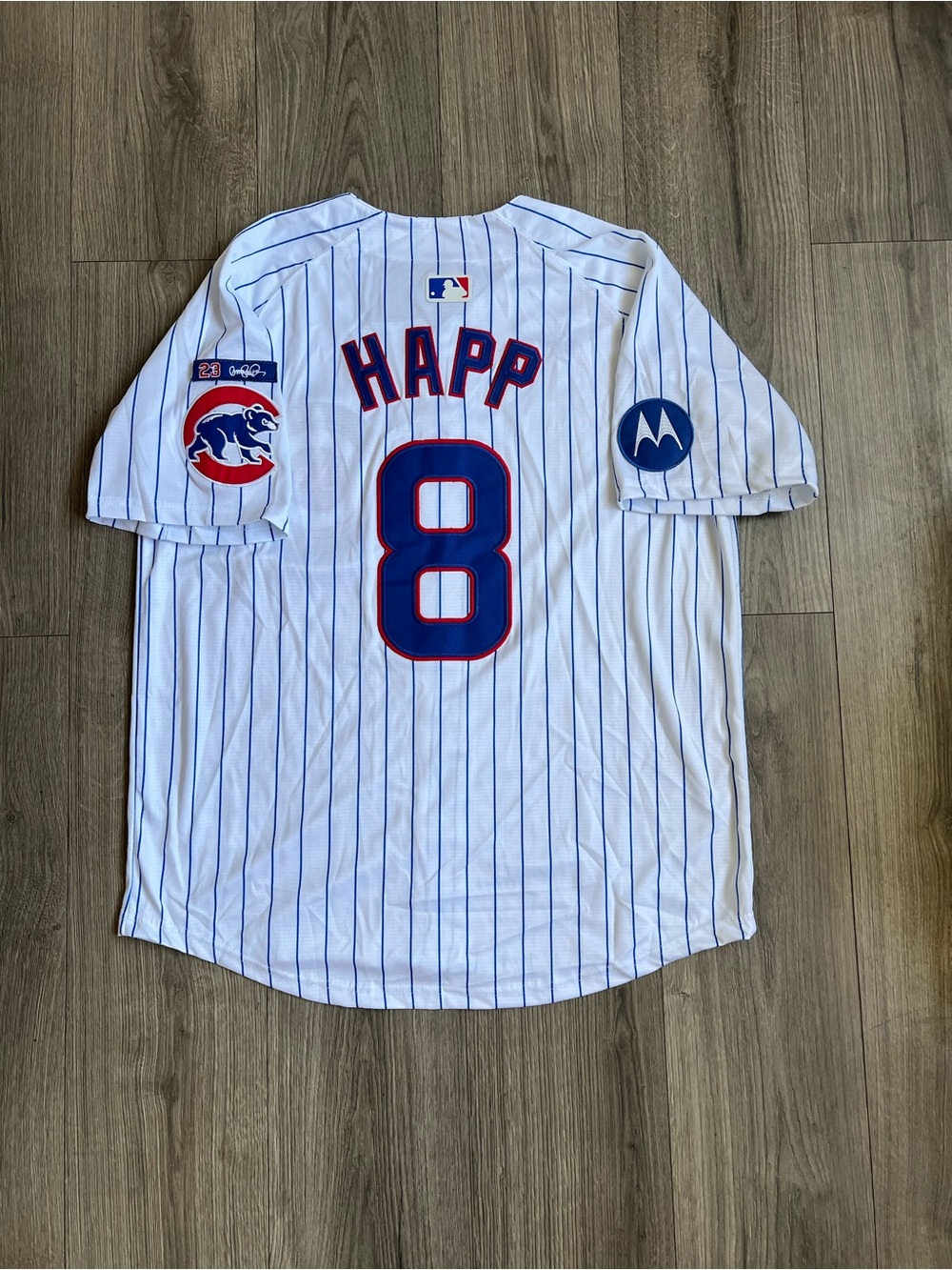 MENS IAN HAPP CHICAGO CUBS JERSEY XL - Picture 2 of 2